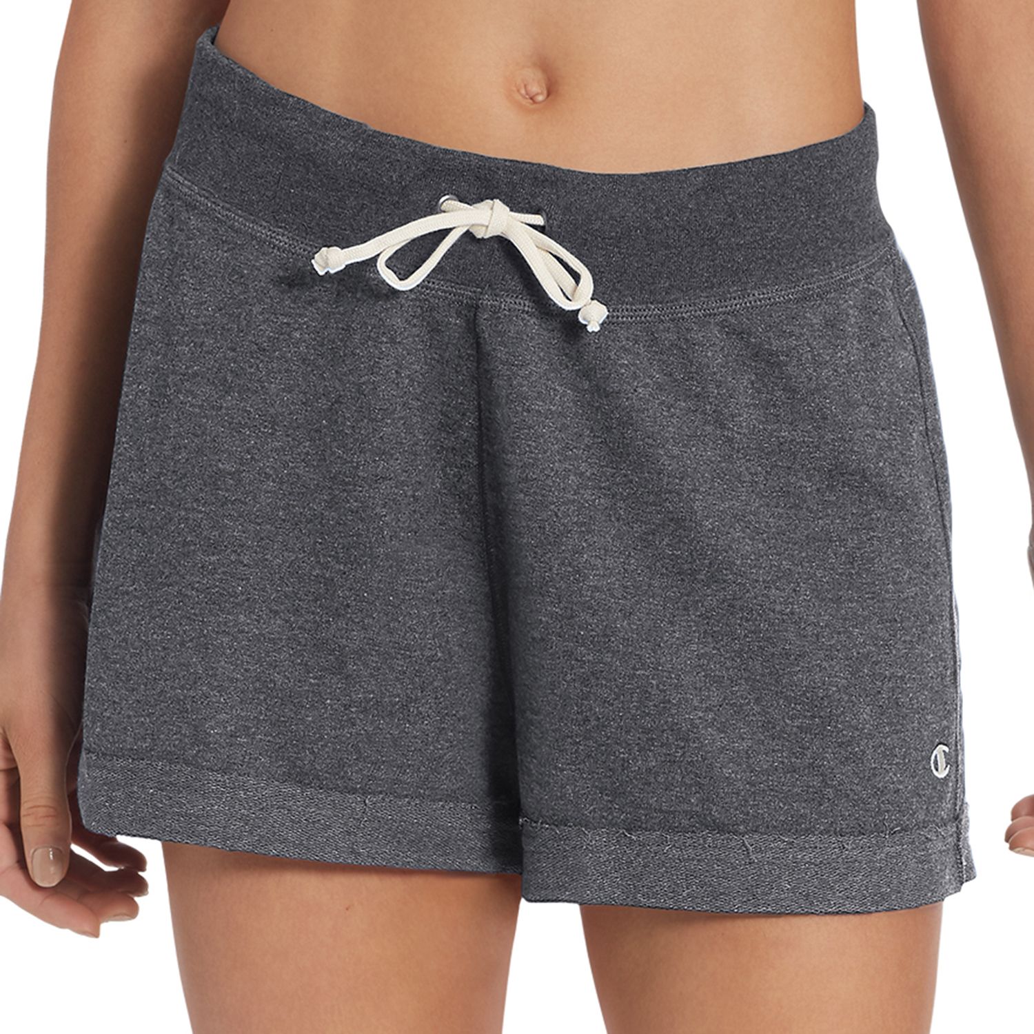 champion women's french terry shorts