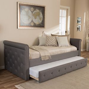 Baxton Studio Swanson Twin Day Bed & Trundle