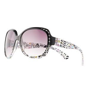Girls SO® Rhinestone Rectangle Sunglasses