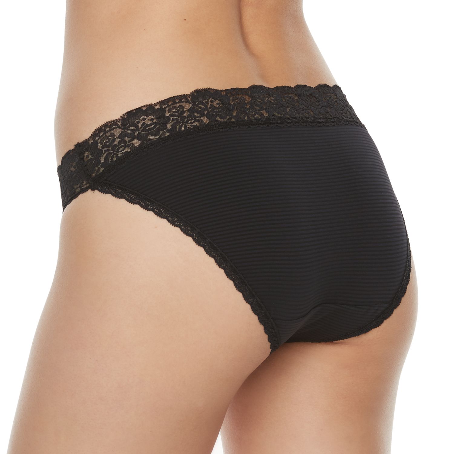 Vanity Fair Bikini Donna Beyond Comfort Setoso Elasticizzato, 18291, Colore Damasco Neutro, Taglia 7