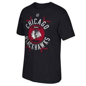 Men's Reebok Chicago Blackhawks Skate the Circles Tee
