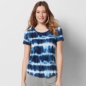 Women's SONOMA Goods for Life™ Everyday Essential Tie-Dye Lounge Tee