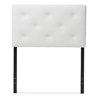 Baxton Studio Baltimore Faux Leather Twin Headboard