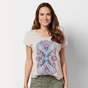Petite SONOMA Goods for Life™ Graphic Dolman Tee
