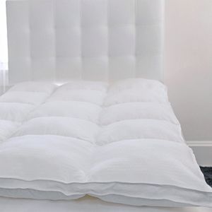 Downlite 400 Thread Count Fiber Bed Mattress Pad