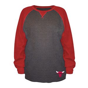 Big & Tall Majestic Chicago Bulls Raglan Thermal Tee
