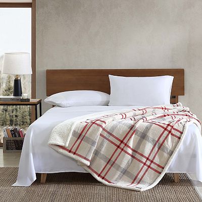 Eddie Bauer Newcastle Sherpa Throw