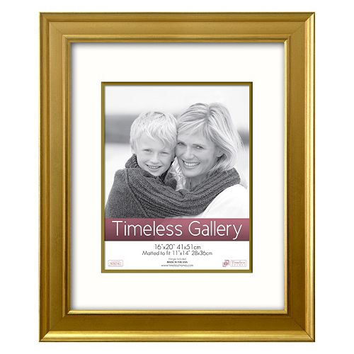Timeless Frames Gold Finish Matted Frame
