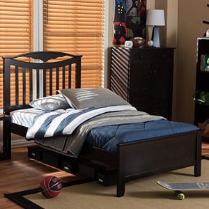 Baxton Studio Seconique Platform Bed