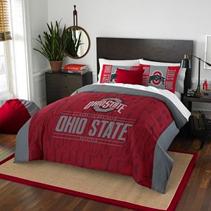 Ohio State Buckeyes Modern Take Full/Queen Comforter Set by Northwest