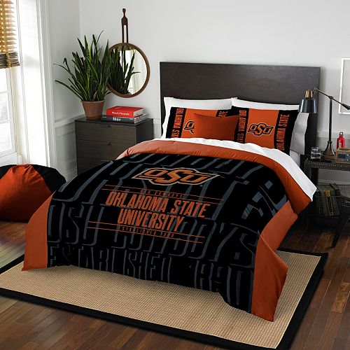 Oklahoma State Cowboys Modern Take Full Queen Comforter Set By