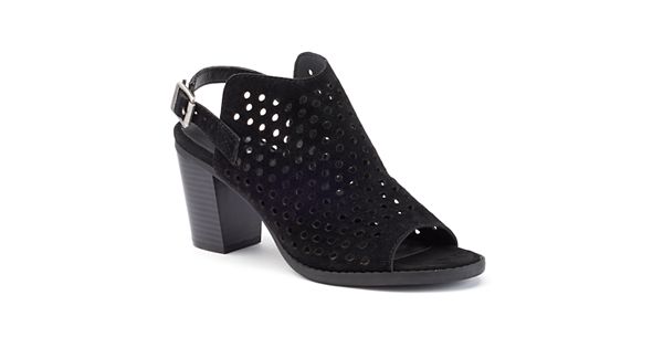 block heel sandals kohls