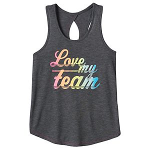 Girls 7-16 & Plus Size SO® Keyhole Cutout Tank Top