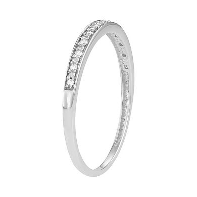 10k Gold Diamond Accent Wedding Ring