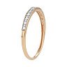 10k Gold Diamond Accent Wedding Ring