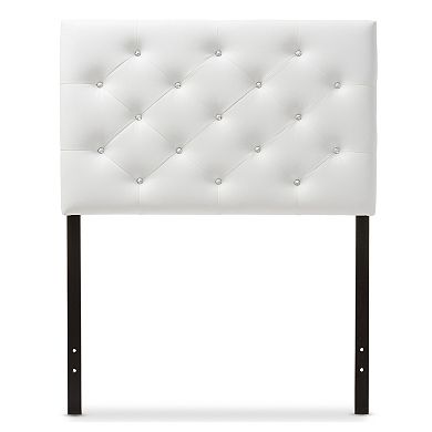 Baxton Studio Viviana Faux Leather Twin Headboard