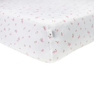 Burt's Bees Baby Organic Butterfly Garden Fitted Crib Sheet