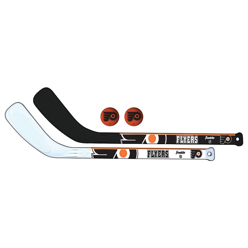 Franklin Sports Philadelphia Flyers Mini Hockey Player Set, Fly Team