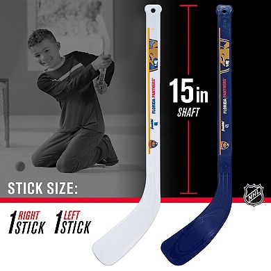 Franklin Sports Florida Panthers Mini Hockey Player Set