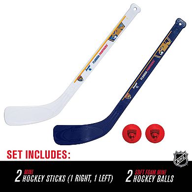 Franklin Sports Florida Panthers Mini Hockey Player Set