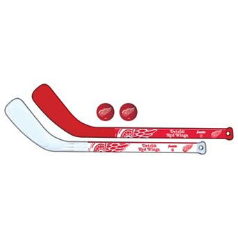 Franklin Sports Detroit Red Wings Mini Hockey Player Set
