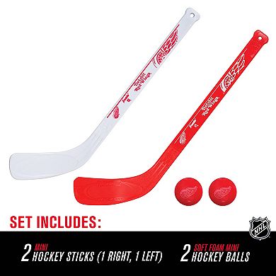Franklin Sports Detroit Red Wings Mini Hockey Player Set