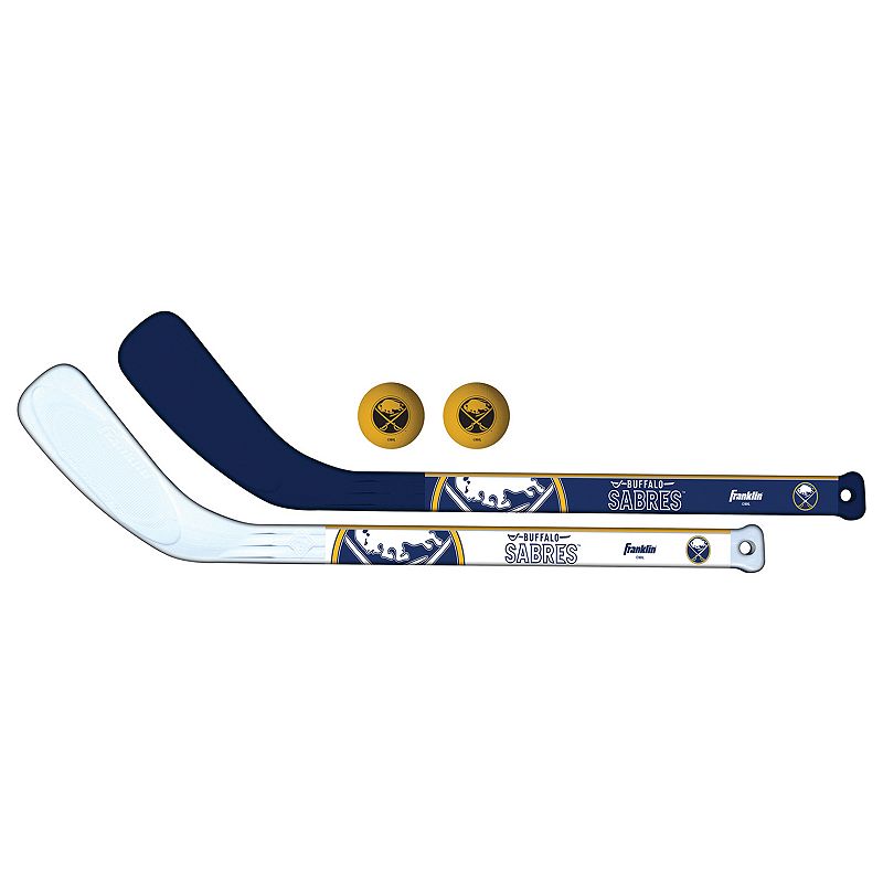 Franklin Sports Buffalo Sabres Mini Hockey Player Set, Team