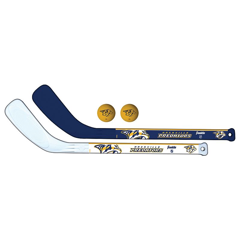 Franklin Sports Nashville Predators Mini Hockey Player Set, Pdt Team