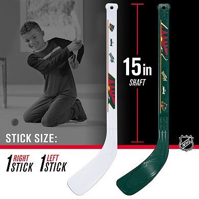 Franklin Sports Minnesota Wild Mini Hockey Player Set