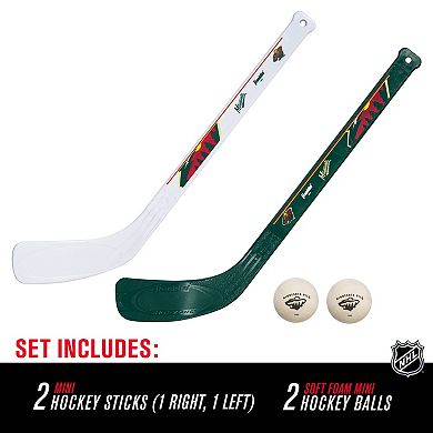 Franklin Sports Minnesota Wild Mini Hockey Player Set