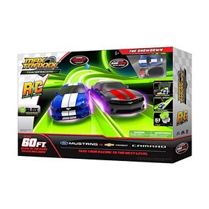 Skullduggery Max Traxxx Tracer Racer RC The Showdown - Mustang vs. Camaro