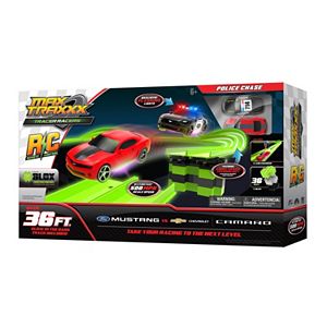 Skullduggery Max Traxxx Tracer Racer RC Police Chase - Mustang vs. Camaro