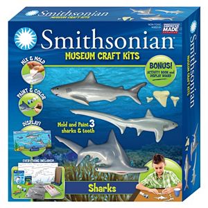 Skullduggery Smithsonian Museum Sharks Craft Kit