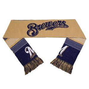 Adult Forever Collectibles Milwaukee Brewers Reversible Scarf