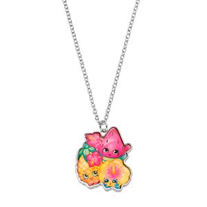 Shopkins Kids' Tropical Collection Pendant Necklace