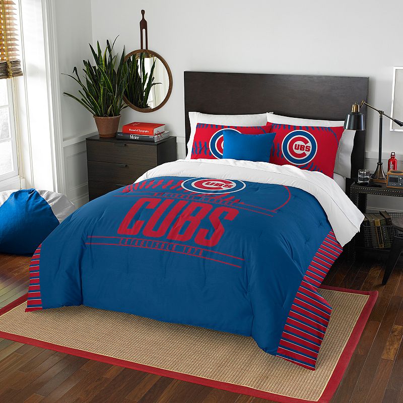 Chicago Cubs Grand Slam Full/Queen Comforter Set by Northwest, Multicolor