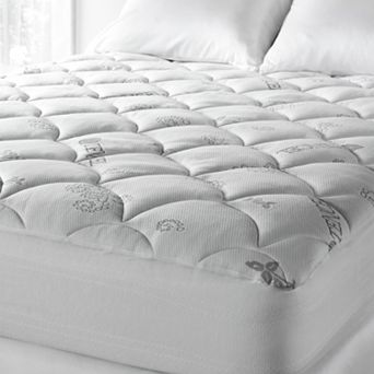 Downlite Lyocell-Poly Knit Mattress Pad