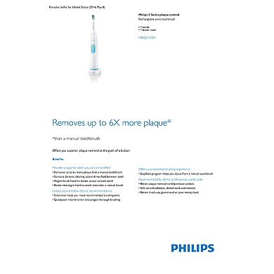 Philips Sonicare Series 2 Plaque Control Rechargeable Toothbrush