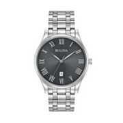Bulova Men's Dress Leather Watch - 96B104