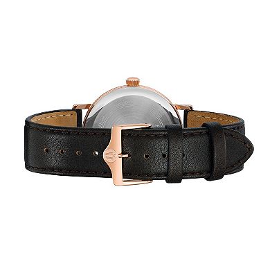 Bulova Men's Classic Leather Watch - 97B154