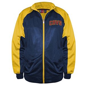 Big & Tall Majestic Cleveland Cavaliers Back Track Tricot Jacket