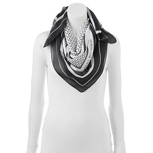 Dana Buchman Sorbet Striped Square Scarf