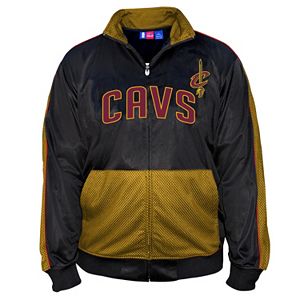 Big & Tall Majestic Cleveland Cavaliers Panel Tricot Track Jacket