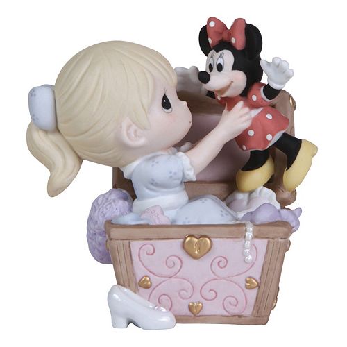 Disney's Minnie Mouse Toy Chest Girl Figurine by Precious Moments
