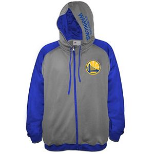 Big & Tall Majestic Golden State Warriors Fleece Full-Zip Hoodie