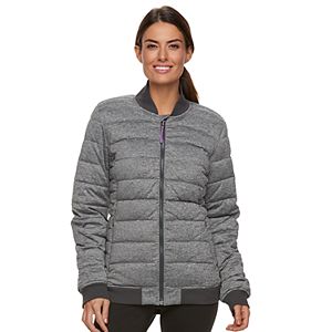 Women's Tek Gear® Zip-Front Bomber Jacket