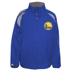 Big & Tall Majestic Golden State Warriors Bonded Softshell Jacket