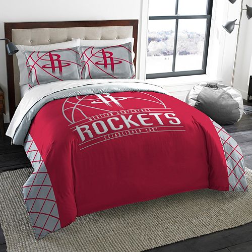 Houston Rockets Reverse Slam Full Queen Comforter Set By Northwest