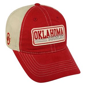 Adult Top of the World Oklahoma Sooners Patches Adjustable Cap