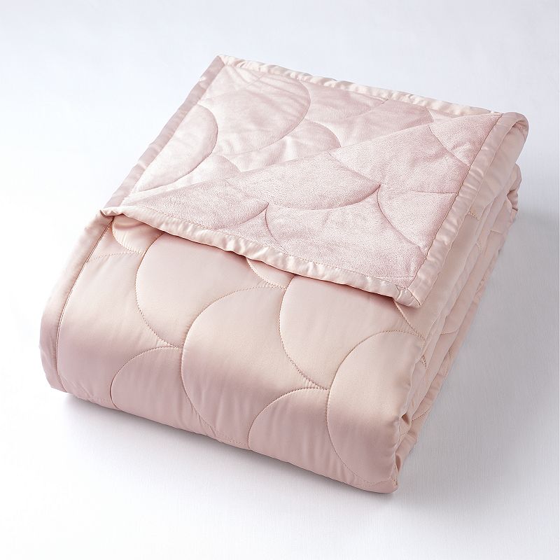 52866464 Nikki Chu Down-Alternative Blanket, Red, Twin sku 52866464